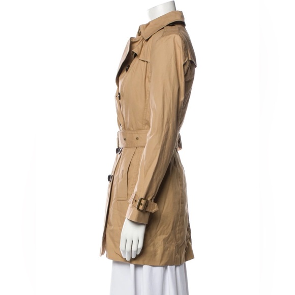 Burberry Brit Tan Rain Coat - Picture 2 of 9